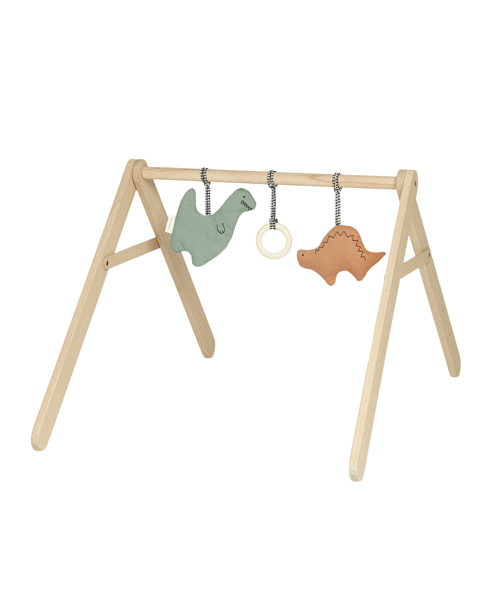 Arche d'éveil en bois et ses jouets playground | Multicolore
