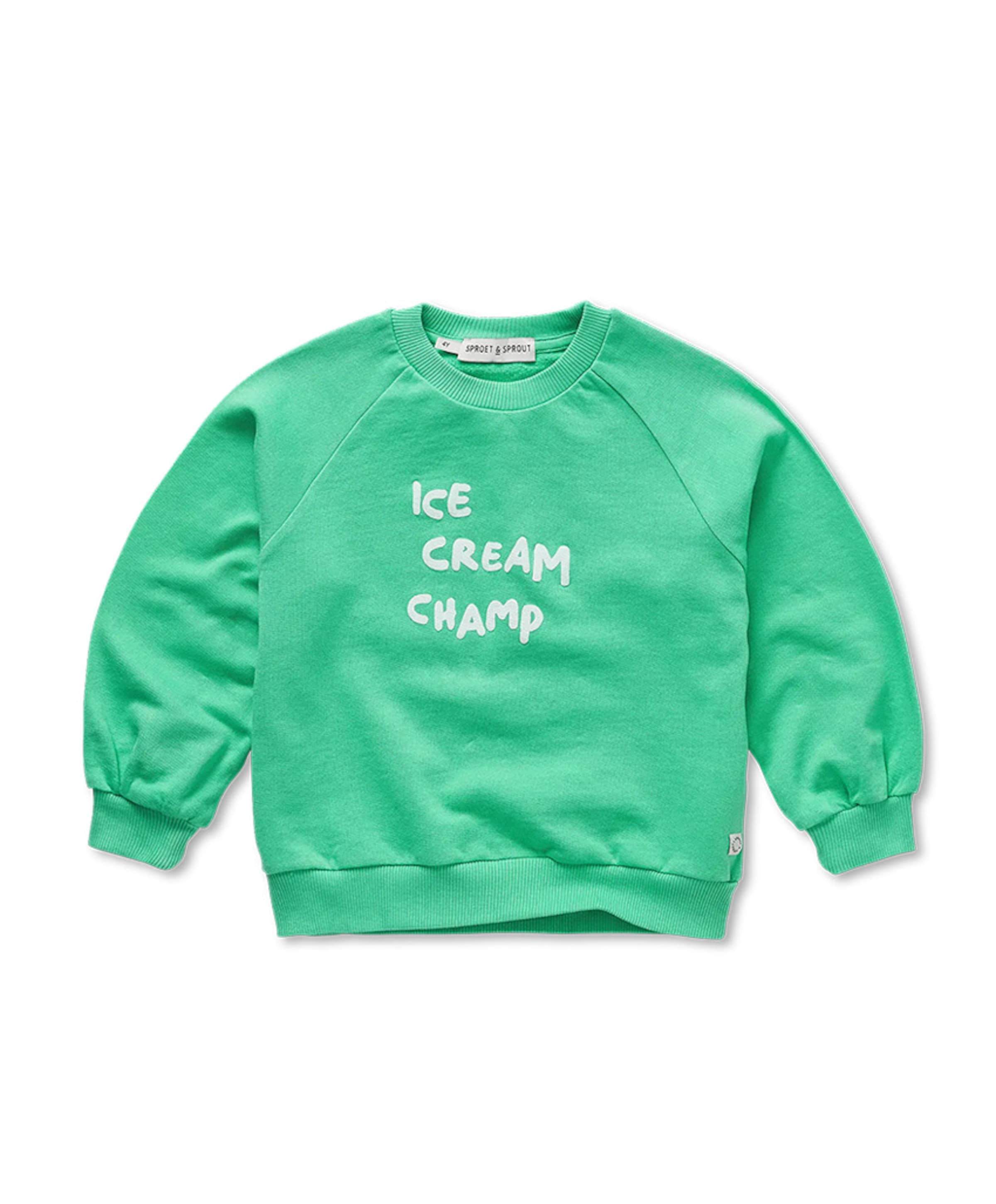Sproet & Sprout Jongens sweater groen