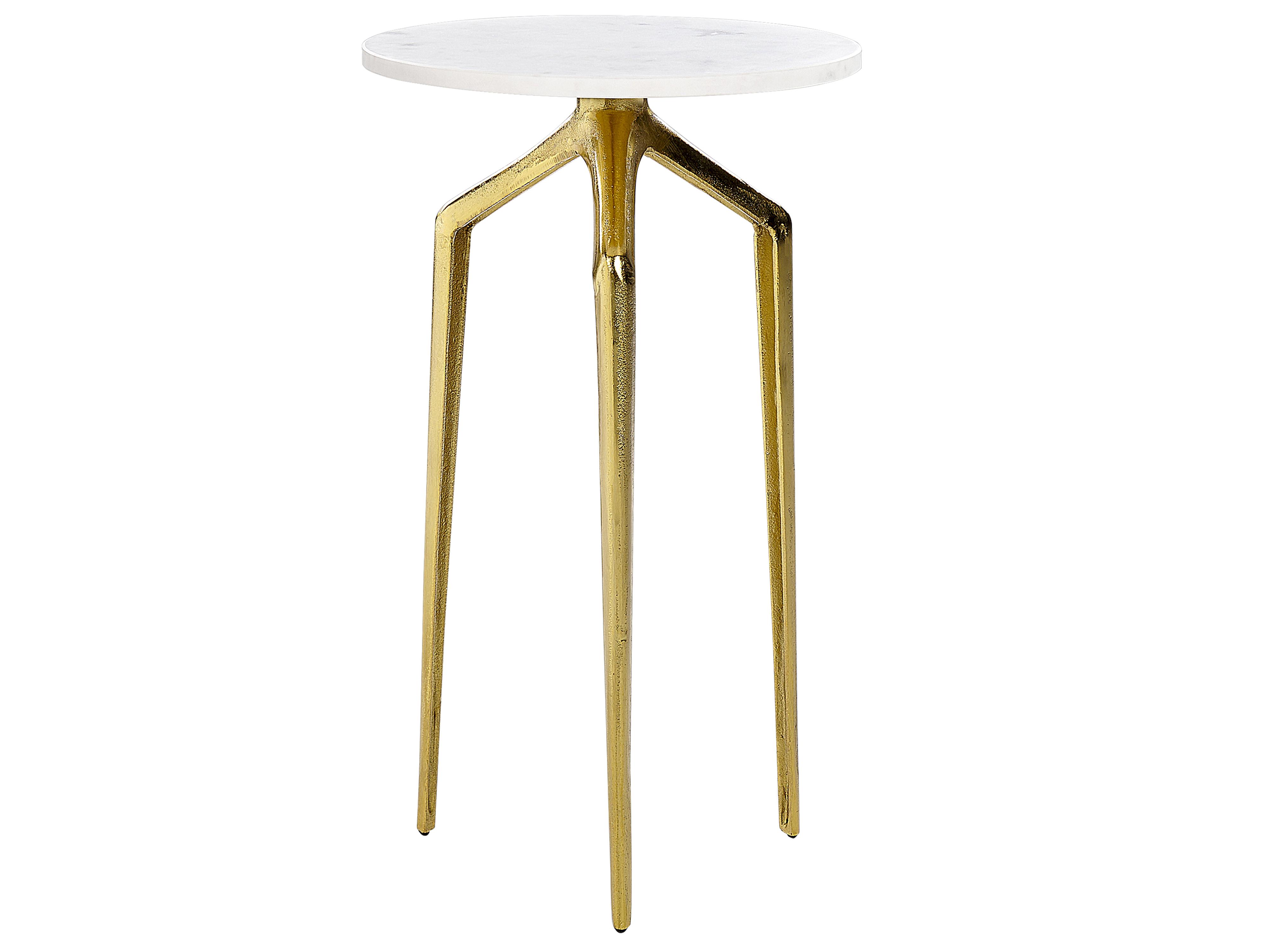 Bijzettafel TILPA Marmer Wit