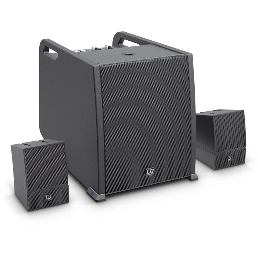 LD Systems CURV 500 AVS portable line array AV-set, zwart