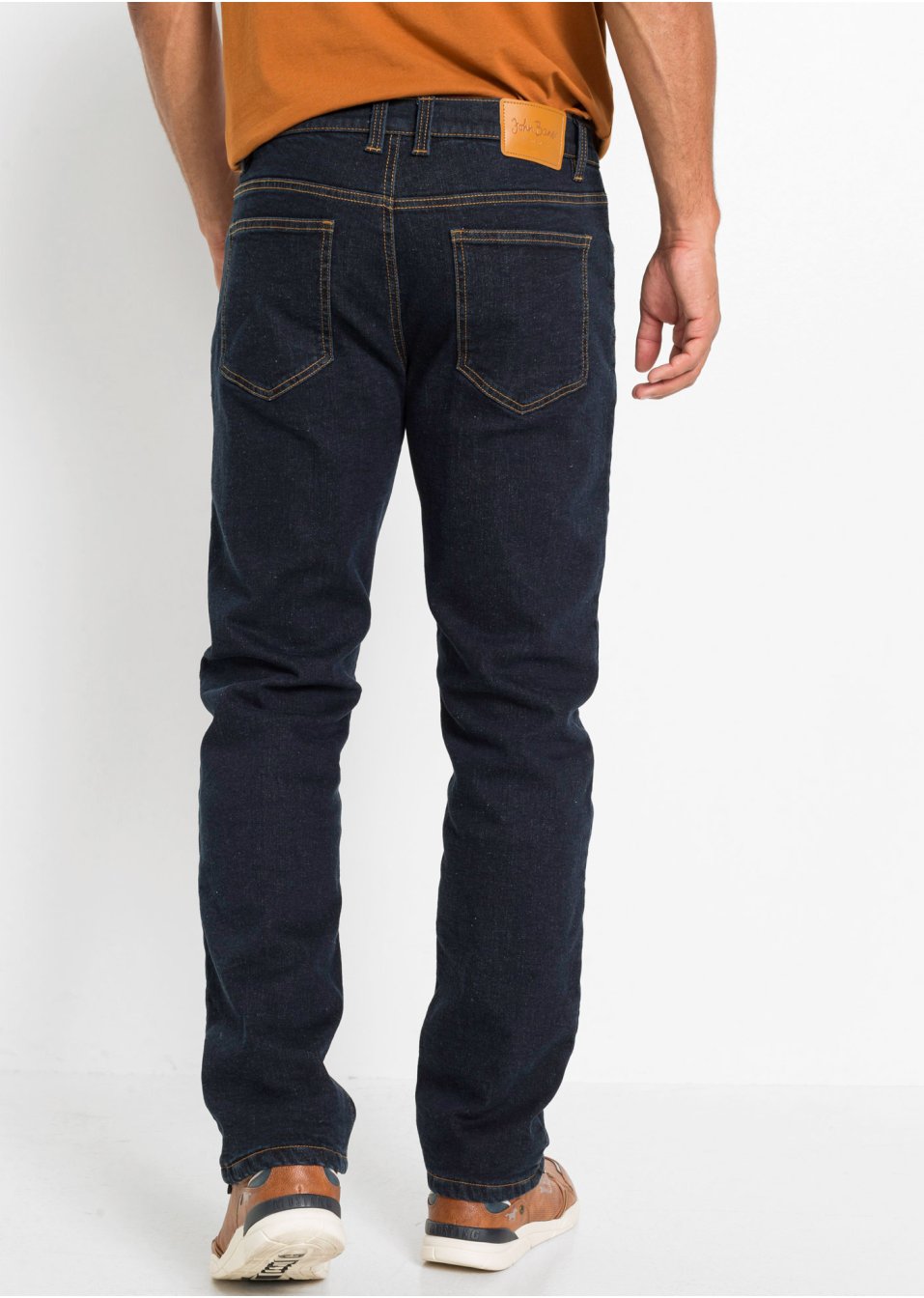 Jean thermo extensible Classic Fit, Straight