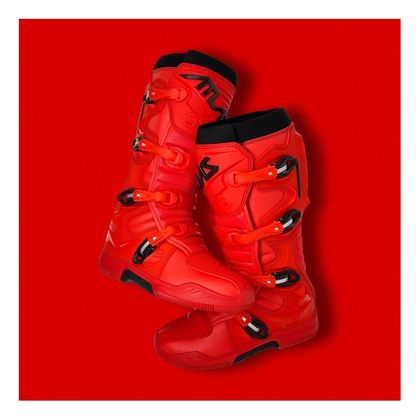 Bottes cross Atlas TRACTION 2025 - Rouge