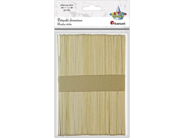 Titan Rette trepinner 10x160mm 50 stk