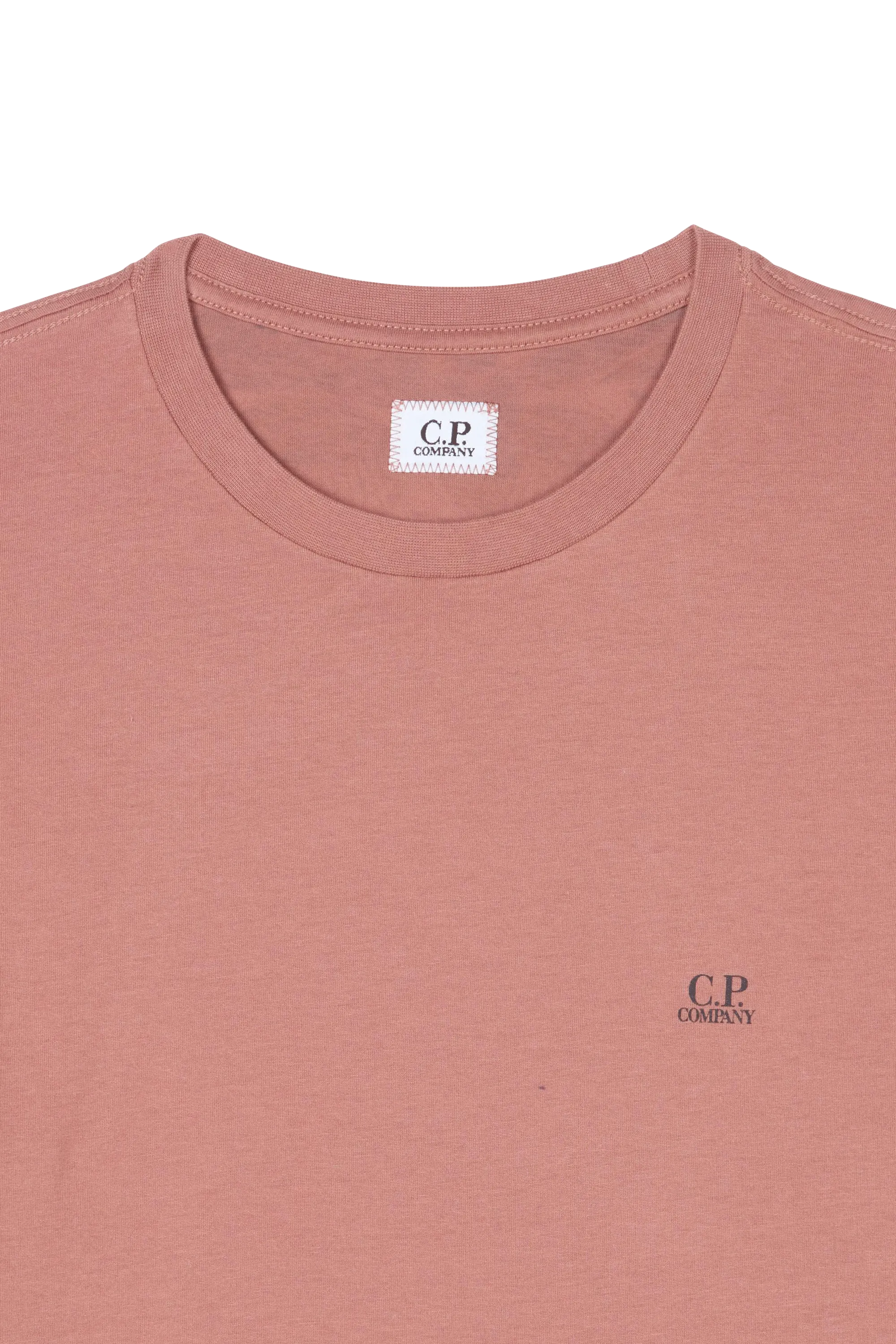 C.P. COMPANY T-shirt manches courtes 30/1 JERSEY GOGGLE PRINT T-SHIRT Rose