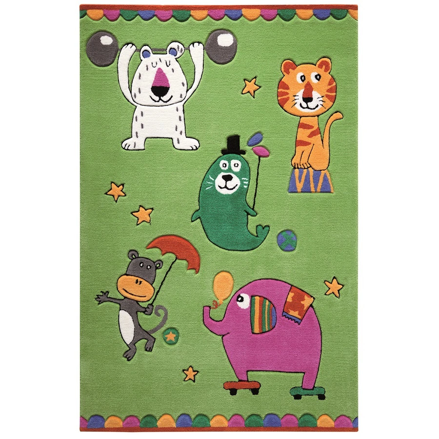 Smart Kids Kinderteppich Little Artists grün
