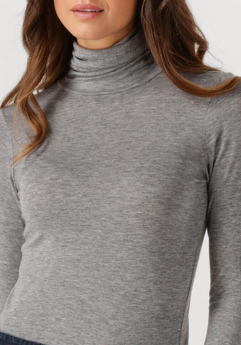 grijze second female vest matima t-neck tee