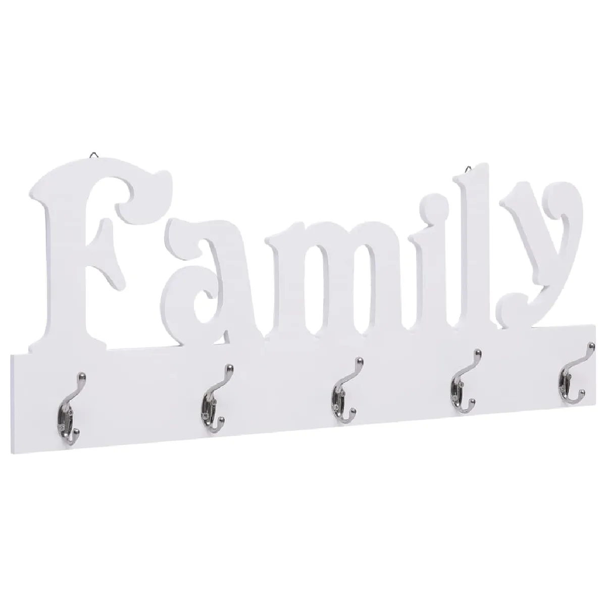 Decoshop26 Porte-manteau FAMILY
