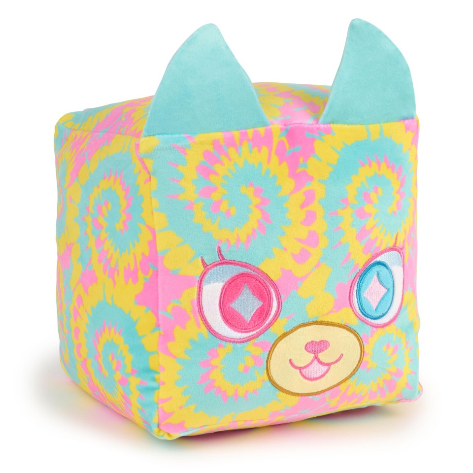 Meta Cubez - 20 cm Plys - Tie Dye Cat