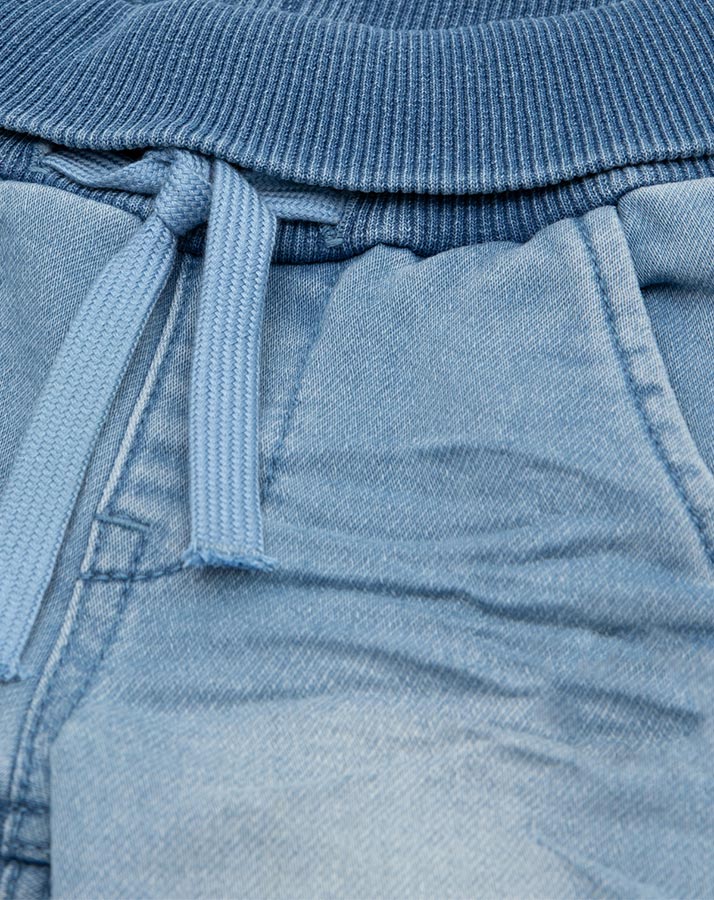 Sweathose COZY DENIM in hellblau