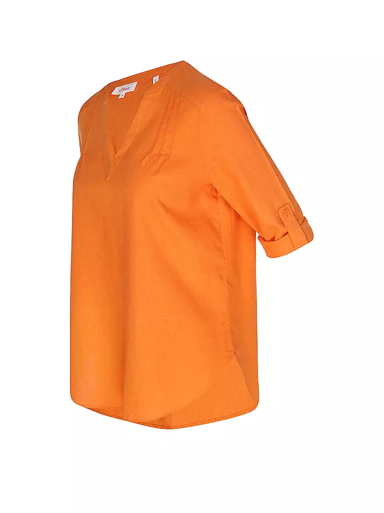 S.OLIVER Blusenshirt  orange