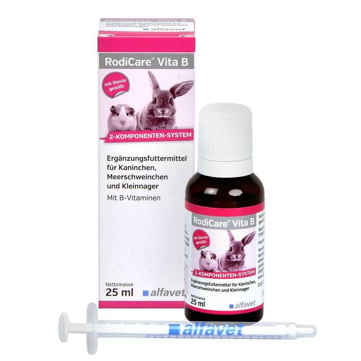 Rodicare Vita B für Kaninchen, Kleinnager und Meerschweinchen , 25 ml