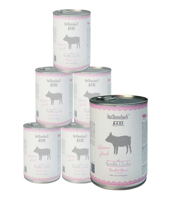 Dr. Clauder's® Nassfutter für Hunde BARF