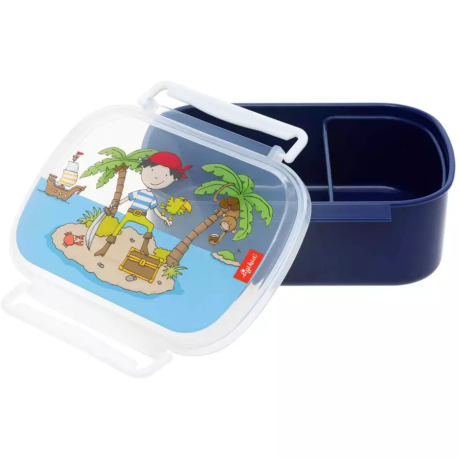 Sigikid Brotdose + Trinkflasche 2er Set dunkelblau