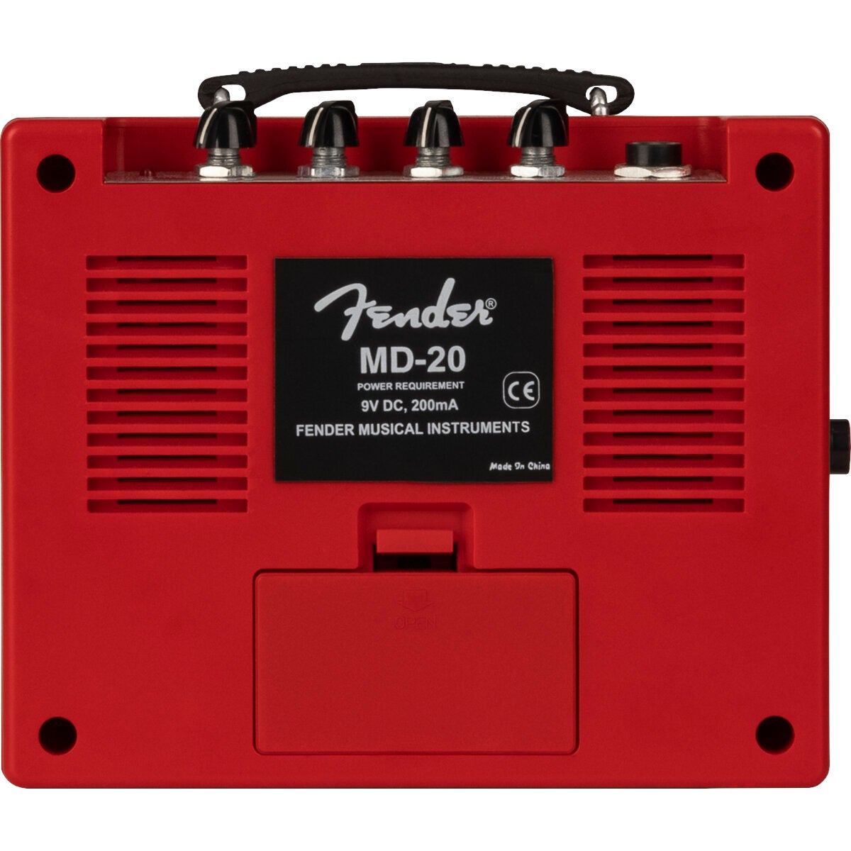 Fender Mini Deluxe Amp Texas Red 1.5W miniatuur versterker