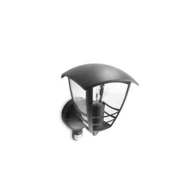 Philips buitenlamp MyGarden Creek zwart met bewegingssensor up