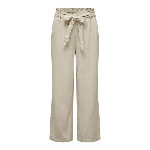 JDY Say Linen Bukser, Oatmeal, 42