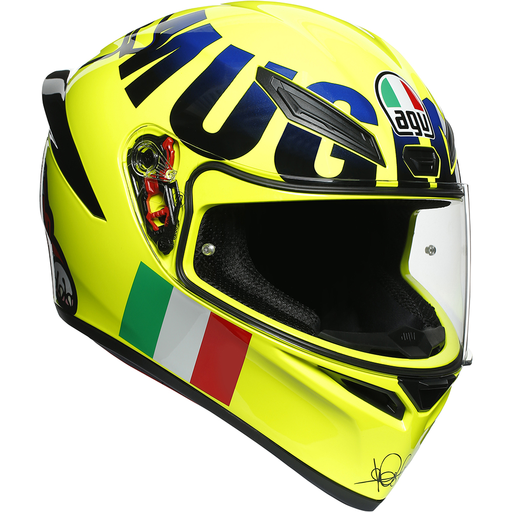 AGV - Casque K1 Rossi Mugello 2016 Jaune / Noir