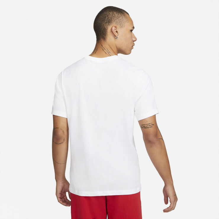 Nike Dri Fit Basketball T Shirt Hvid