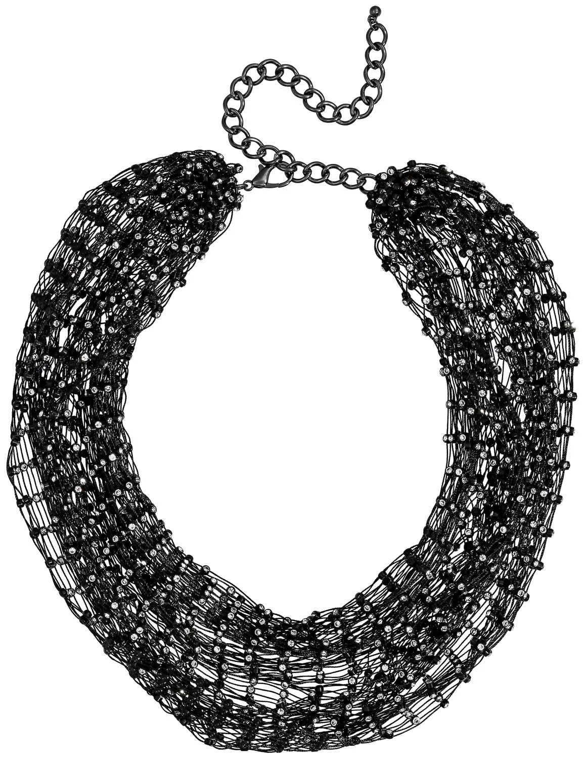 Kette - Hematite Mesh