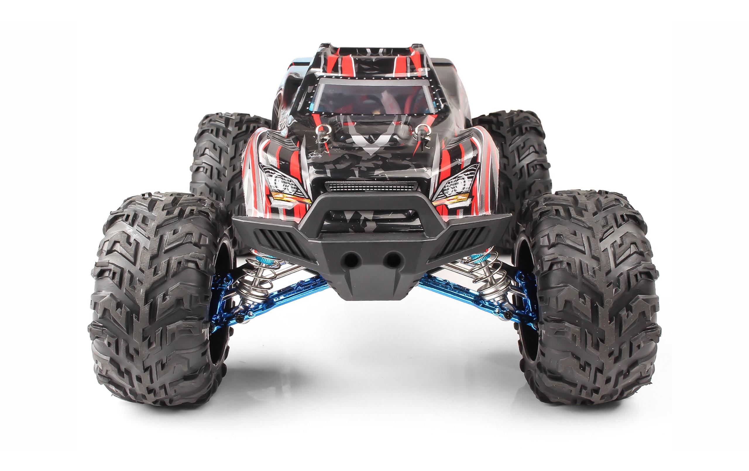Monster Truck Crusher Brushless 4WD RTR, 1:10<br>Brushless Monstertruck mit vielen Metall-Teilen und 80 km/h Topspeed