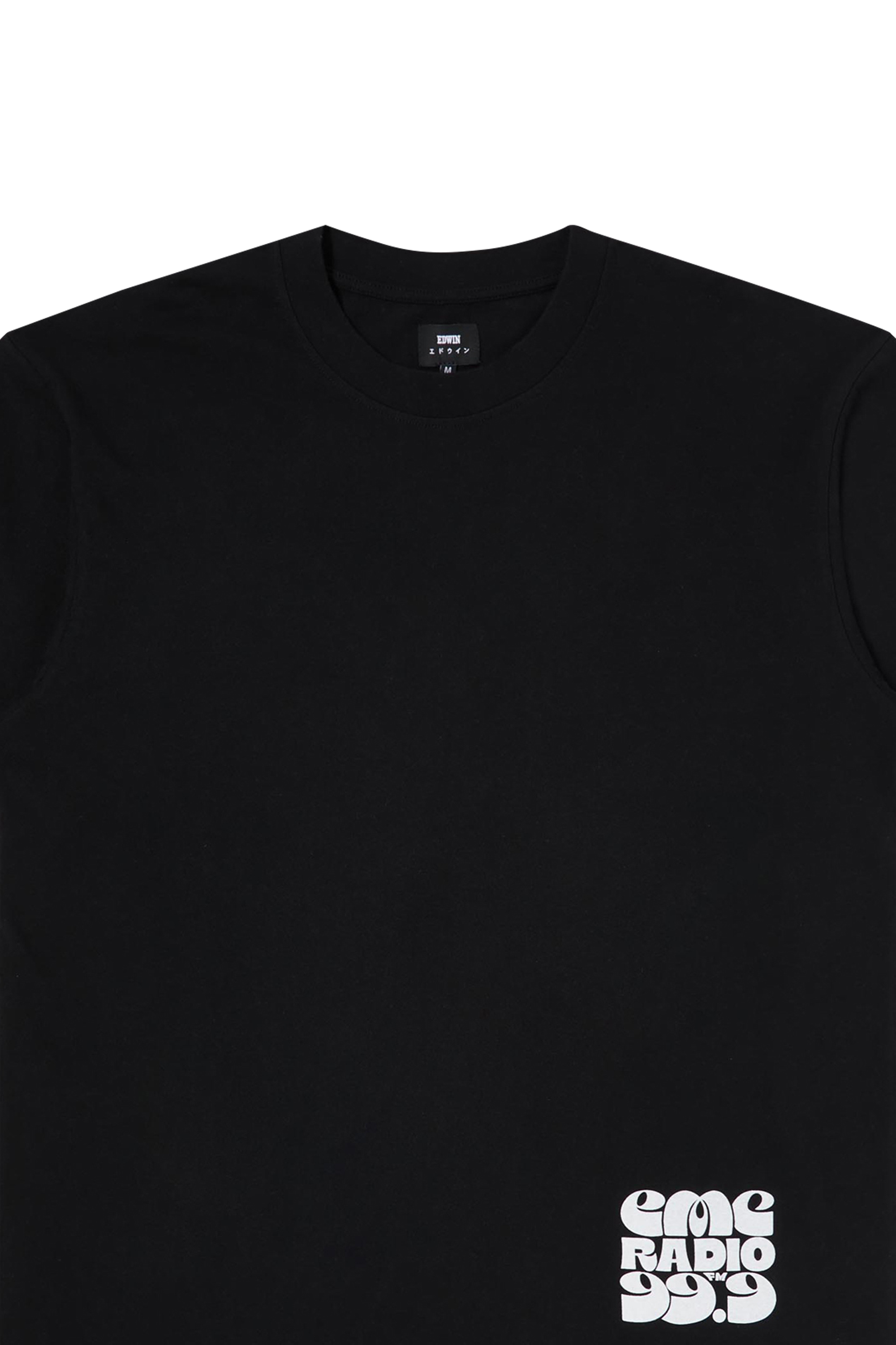 EDWIN T-shirt EMC Radio TS Noir