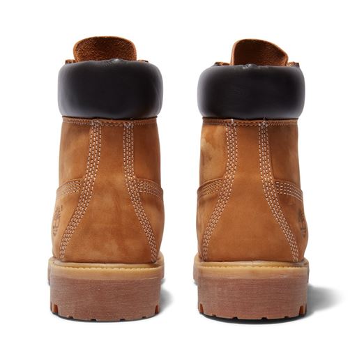 Timberland 6 Inch Premium Støvler, Wheat Nubuck, 40