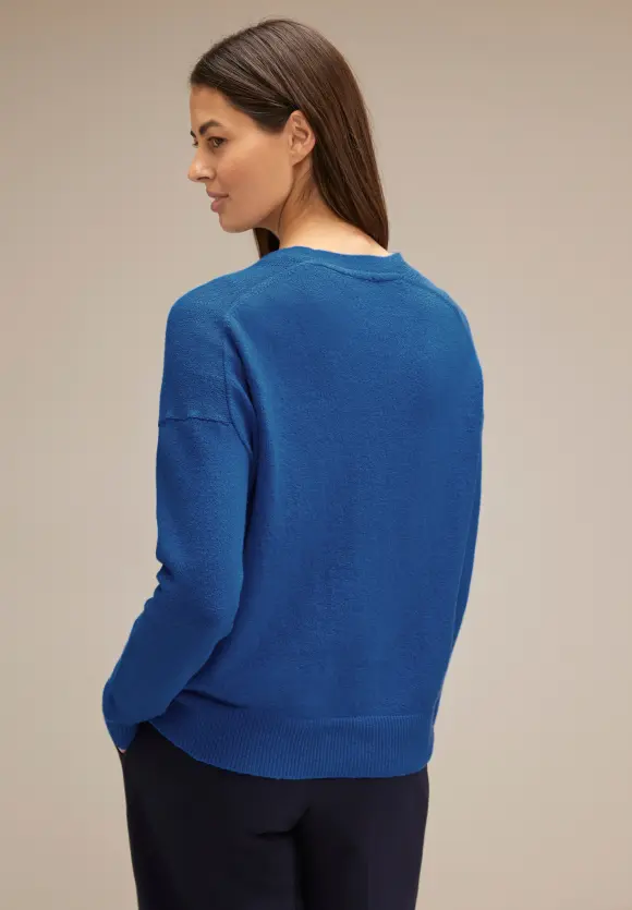 Cardigan mit Knopfleiste - fresh intense gentle blue