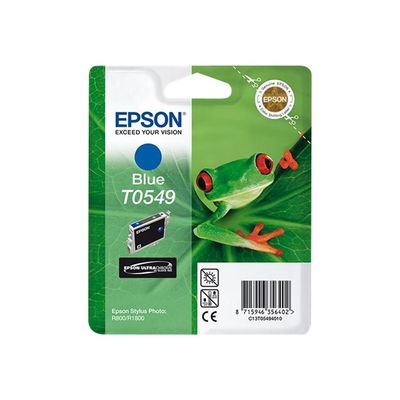 Epson T0549 Grenouille - bleu - cartouche d'encre originale