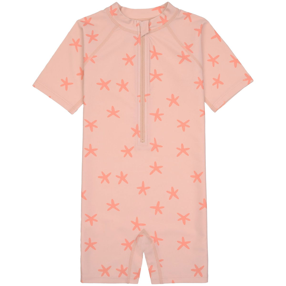 LässigLässig   UV Schwimmanzug Kurzarm starfish peach 74/80