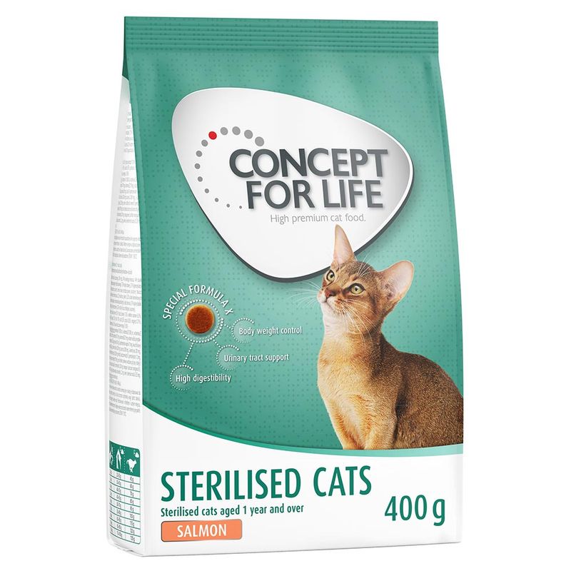 Concept for Life Sterilised Cats saumon pour chat