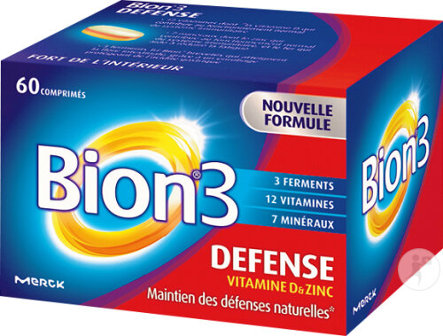 Bion 3 Défense Vitamines Et Minéraux 60 Comprimés