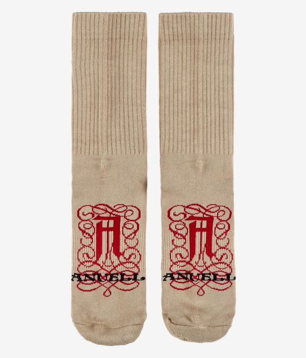 Anuell Charly Socken US 6-13 (khaki)