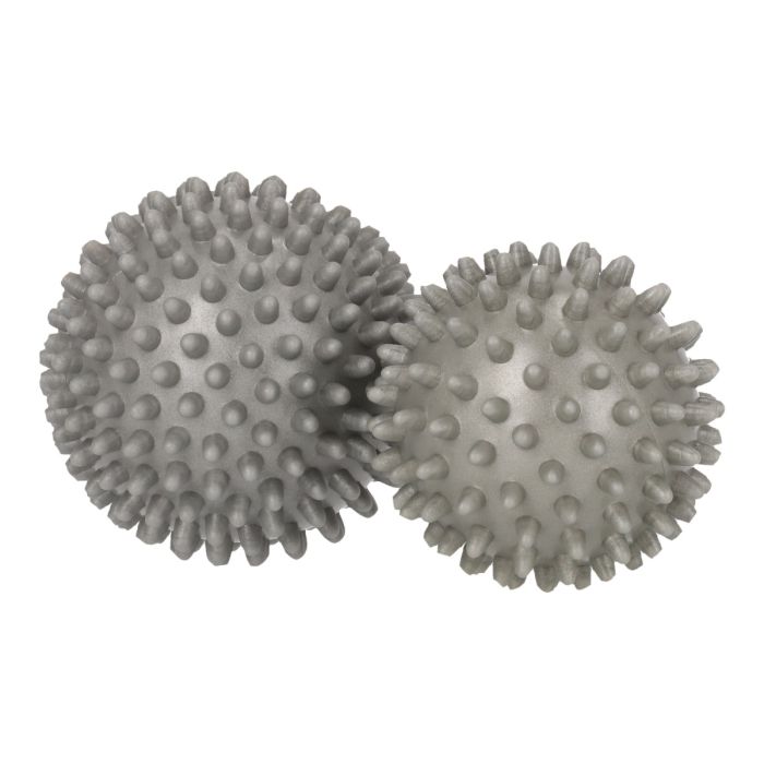Endurance Unisex Hjemmetræning Soft Massage Ball 2pcs Sølv