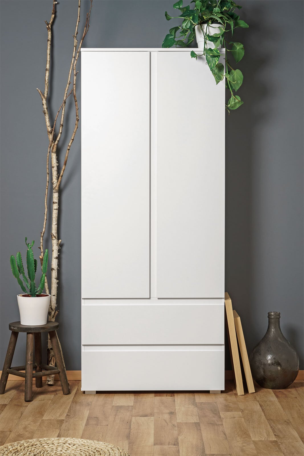 Mehrzweckschrank Image 7 Weiß 80x191x40 cm