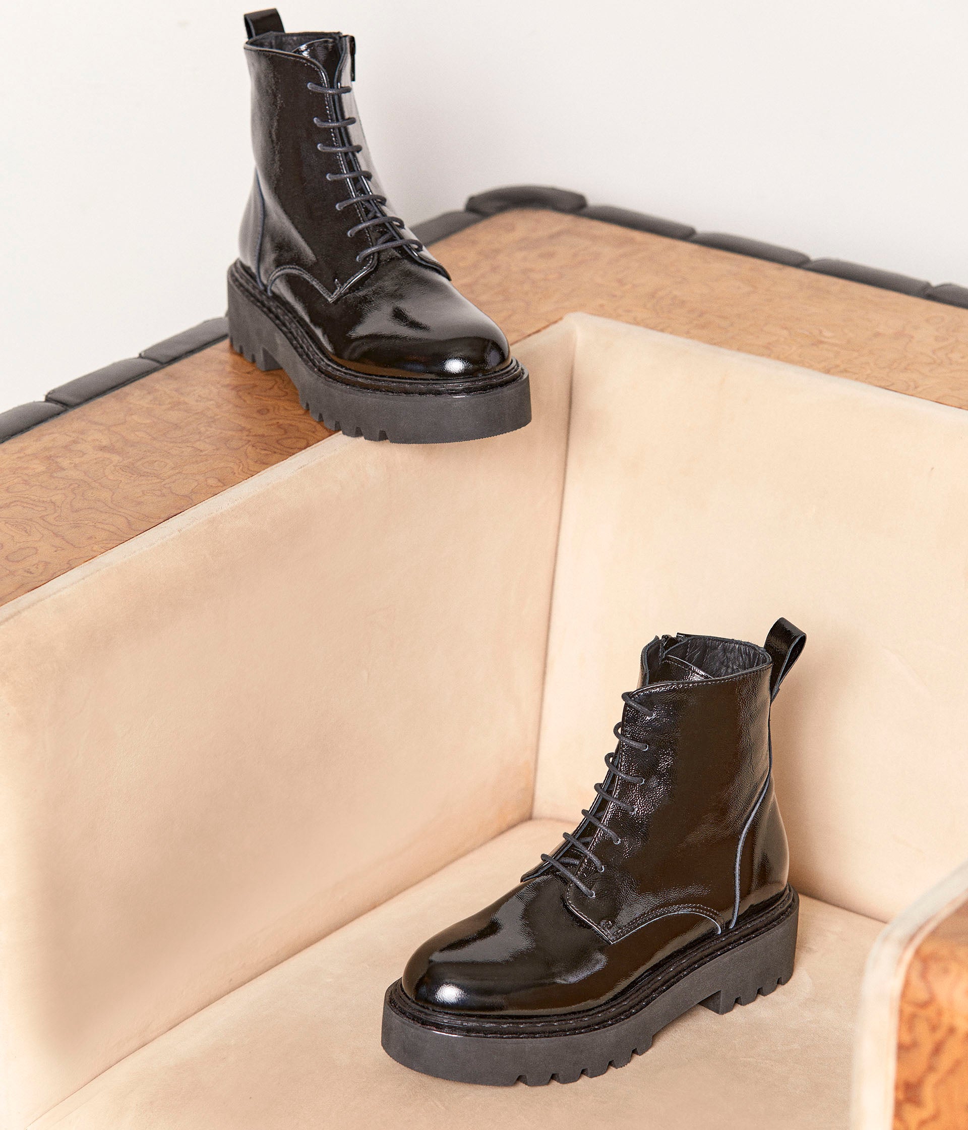 Boots à lacet Nolwenn