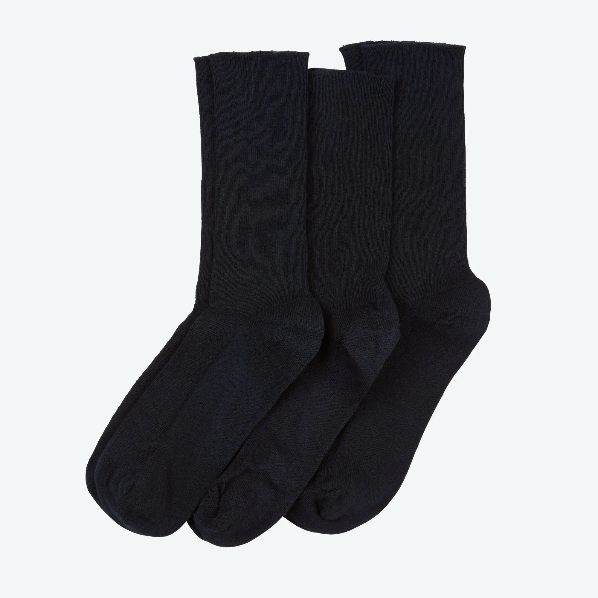 Unisex-Gesundheitssocken mit Baumwolle, 3er-Pack