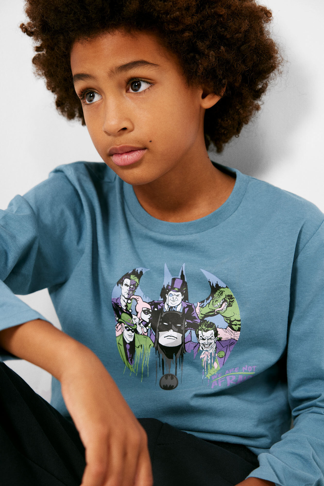 Camiseta do Batman para meninos