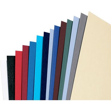 Couverture de reliure grain cuir, A3, 250 g/m2, noir