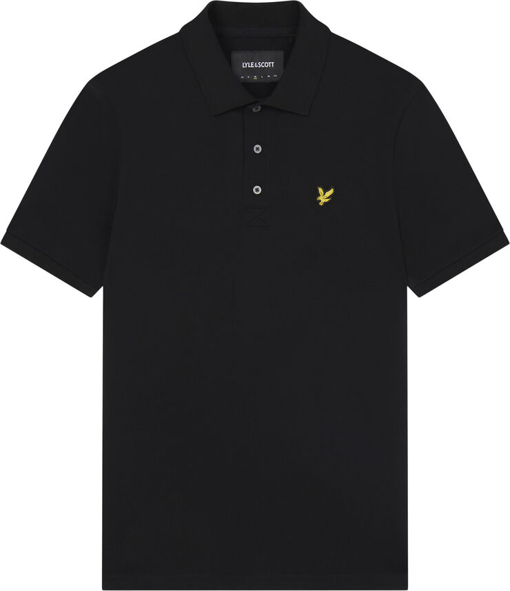 Lyle & Scott Plain Polo Shirt Z865 jet black