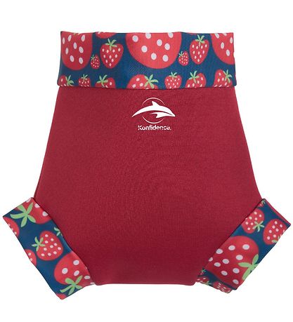 Konfidence BleBådebukser - UV50+ - Nappy E-flex - Strawberry