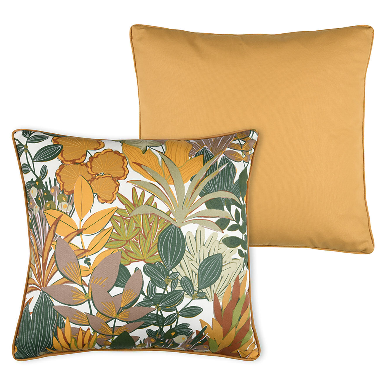Stof Coussin Salvador Aquitaine kaki - 45x45 cm