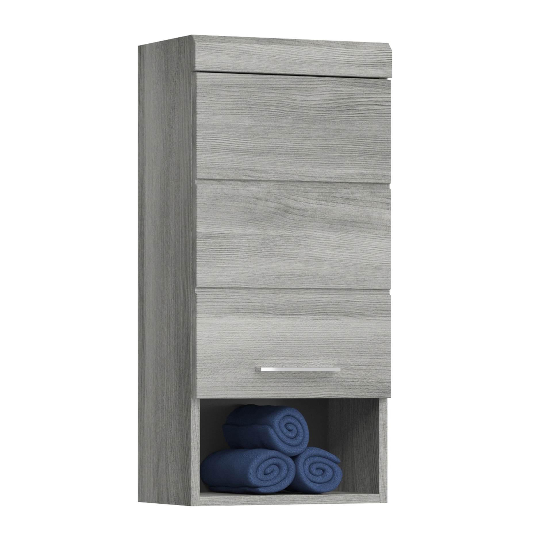 Hängeschrank SOUL - Rauchsilber - 37 cm breit