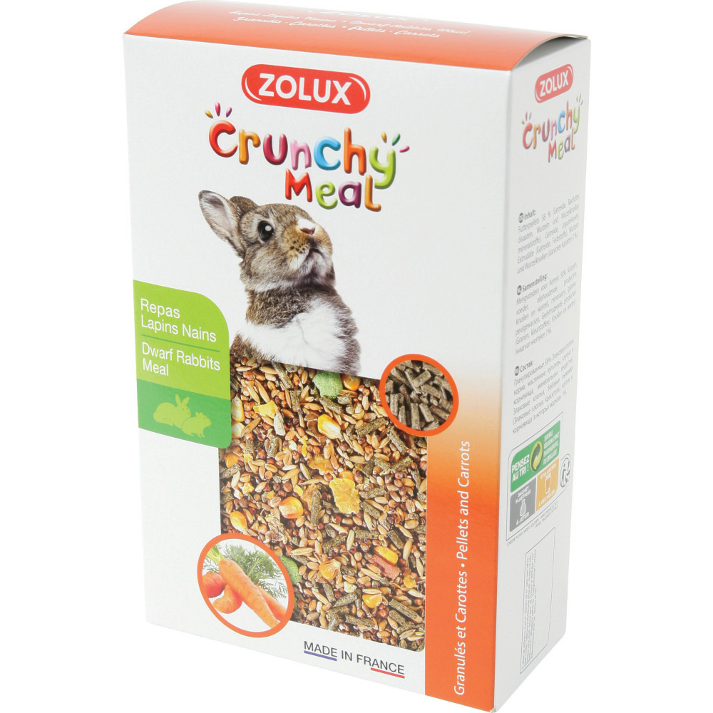 Aliment composé pour lapins nains 800 g