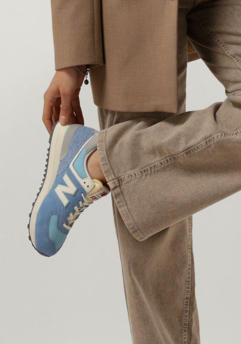 NEW BALANCE blauwe new balance lage sneakers u574 d