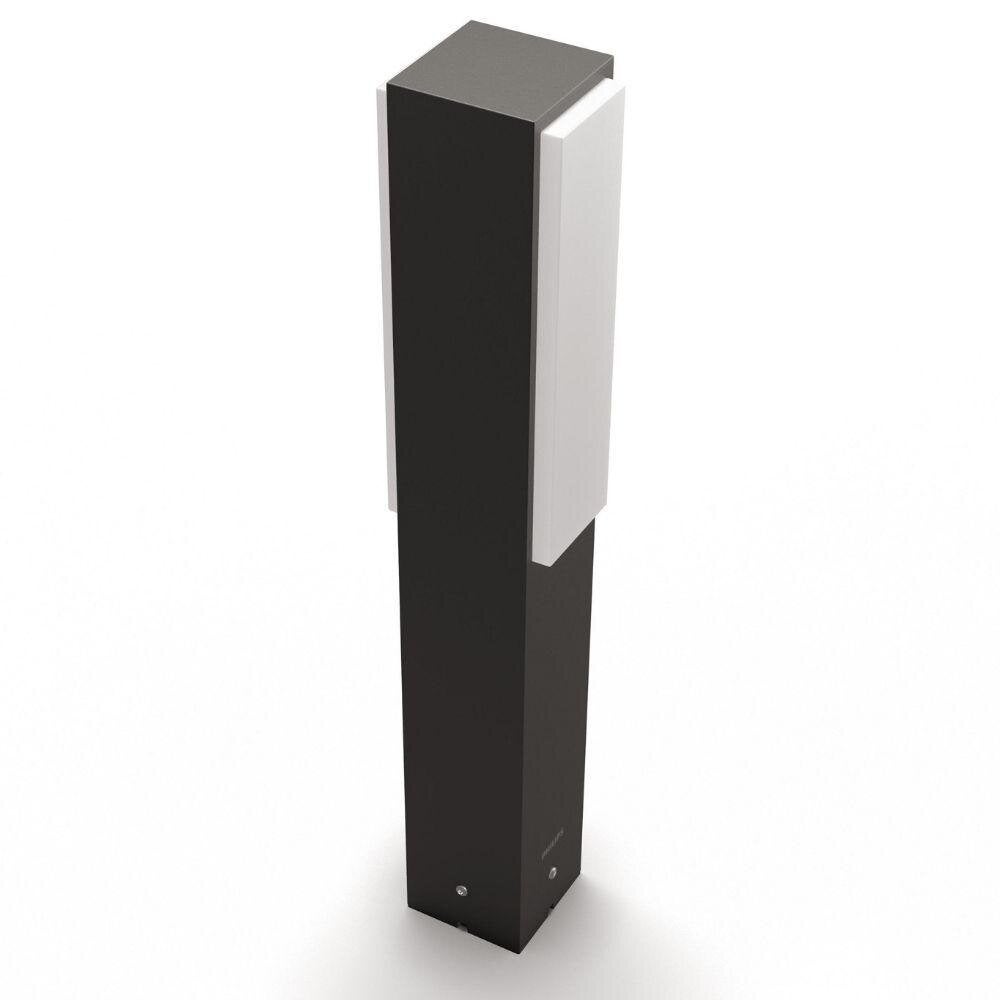 LED sokkellamp Stratosphere in antraciet en wit 2x 1,9W 800lm IP44