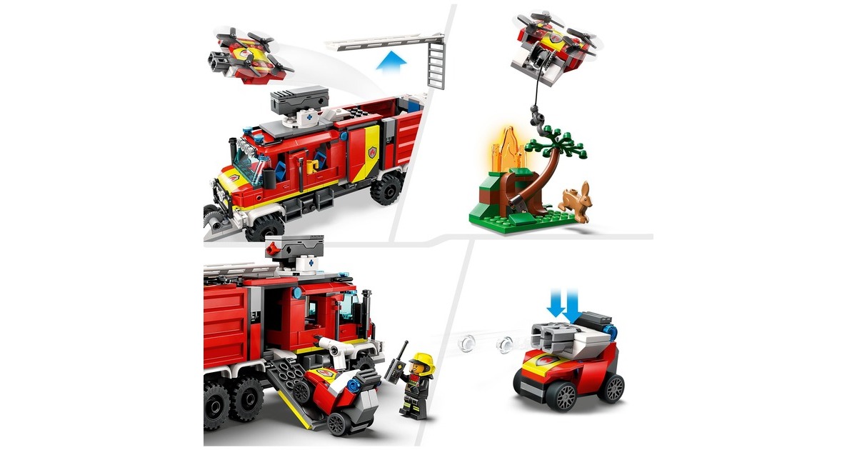 LEGOCity - Brandweerwagen Constructiespeelgoed  (60374)