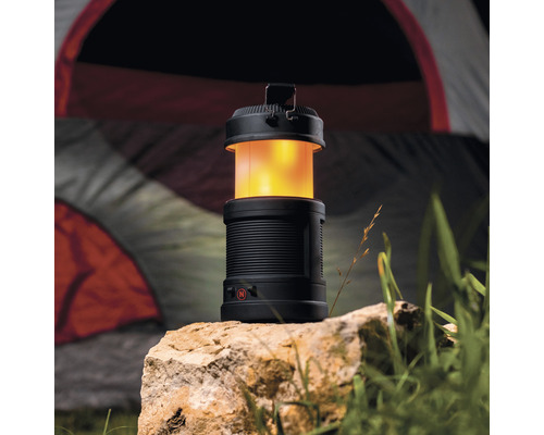 NEBO Big Poppy 4-in-1 LED-kampeerlamp en powerbank, 300 lm, aluminium, oplaadbaar