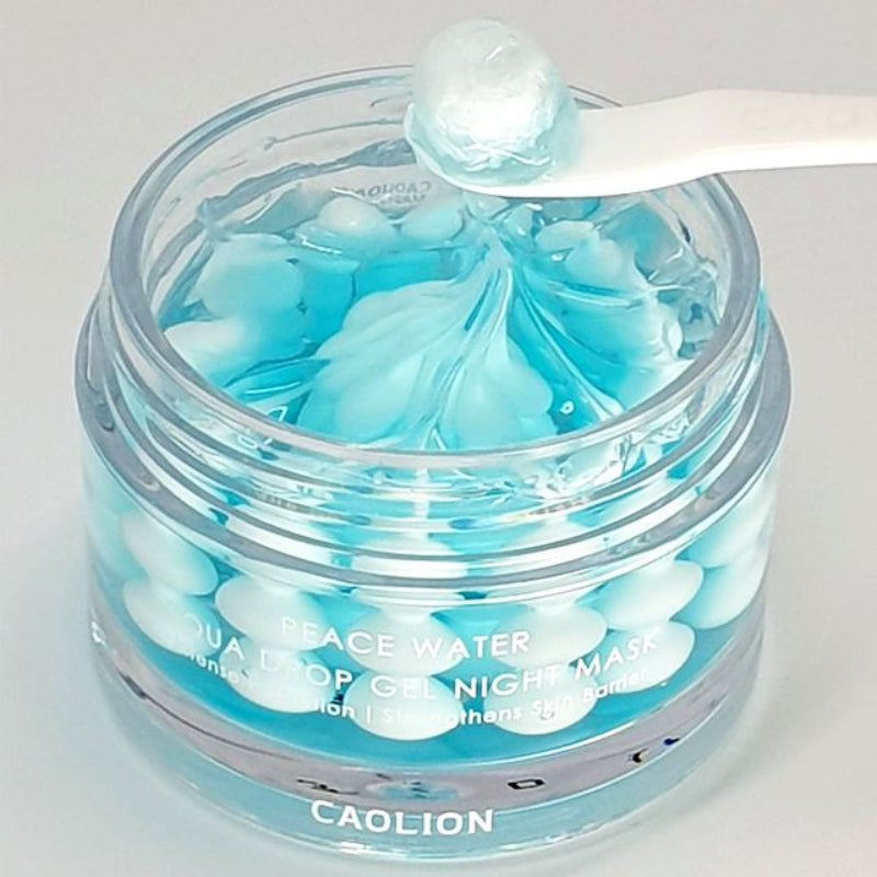 PEACE WATER Aqua Drop Gel Night Mask