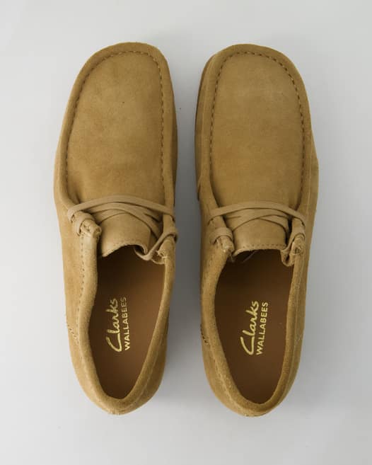 Clarks WALLABEEEVO Schnürschuhe in Beige