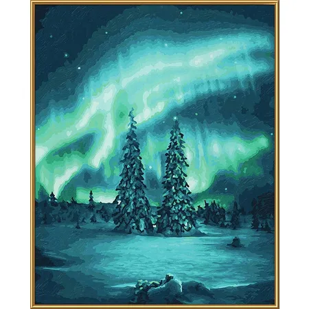 Schipper Malen nach Zahlen - Polarlichter